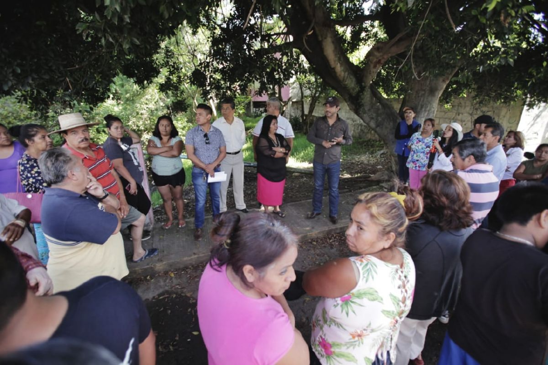Visita alcalde Ocotepec