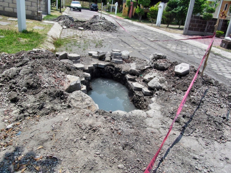 Se inunda subsuelo en privada de conjunto habitacional