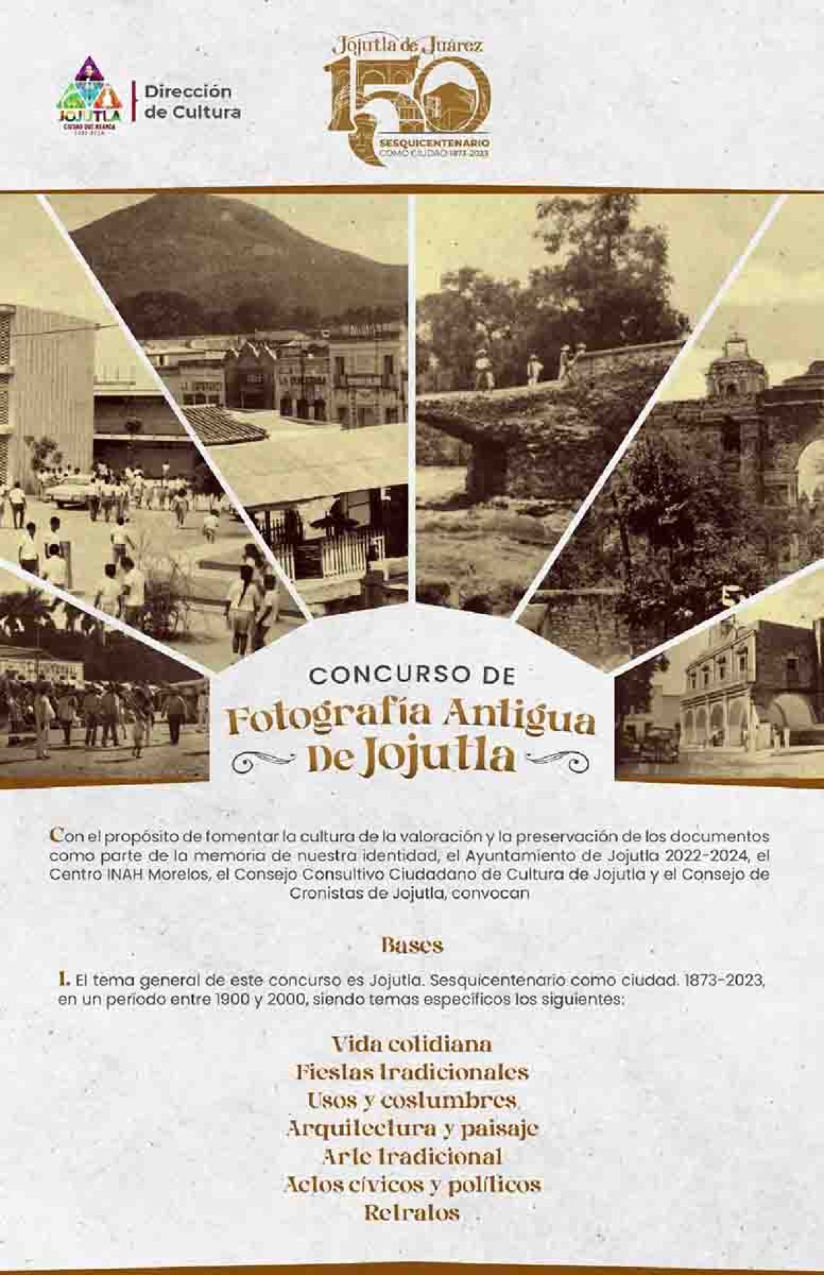 Comienzan actividades por los 150 años de Jojutla como ciudad