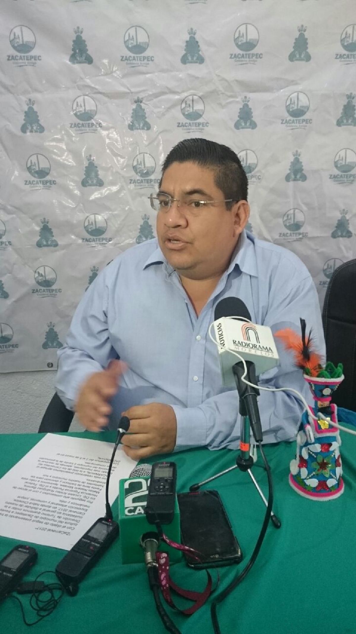 Asegura edil de Zacatepec que no buscará cambiarse de partido