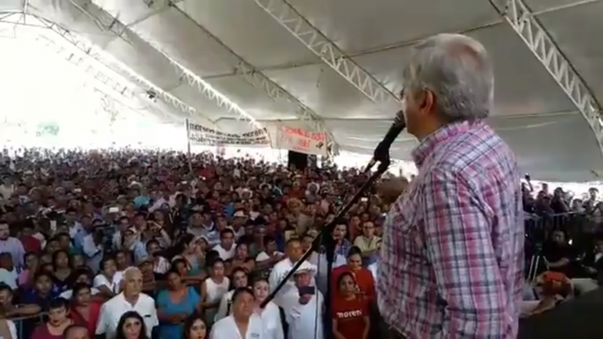VIDEO: Promete AMLO “cancelar” la reforma educativa