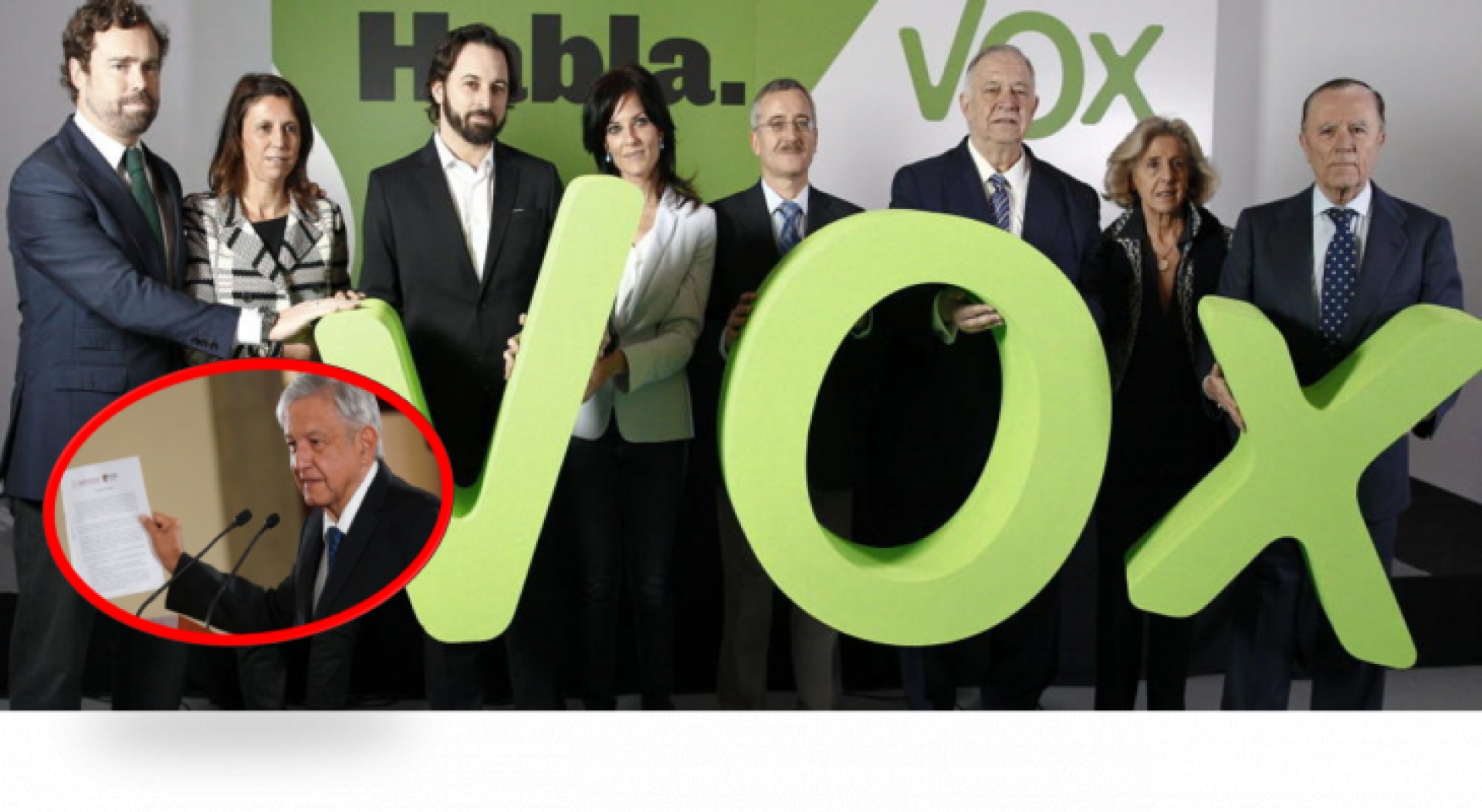 Partido Vox de España se lanza contra México: “deberían agradecer a los españoles por colonizarlos”