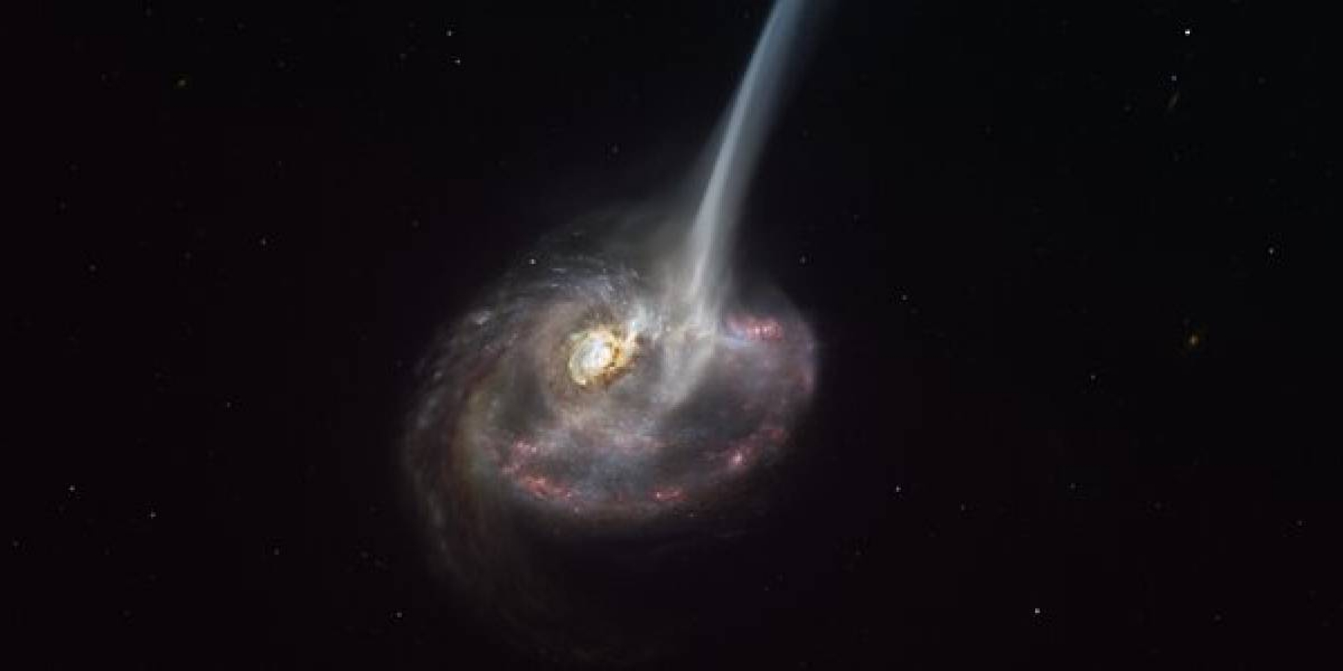 Astrónomos encuentran que las grandes galaxias le roban material a las pequeñas para la formación de estrellas