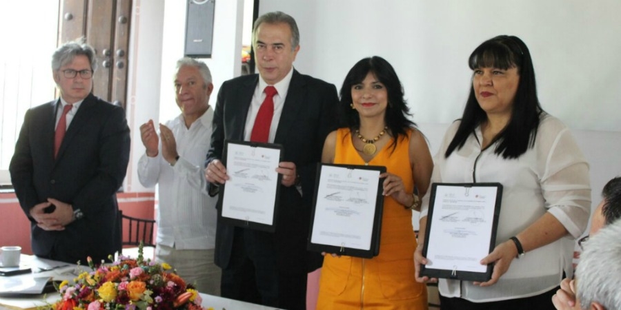 Firman convenio de colaboración la Junta Federal de Conciliación y Arbitraje y la Secretaría del Trabajo