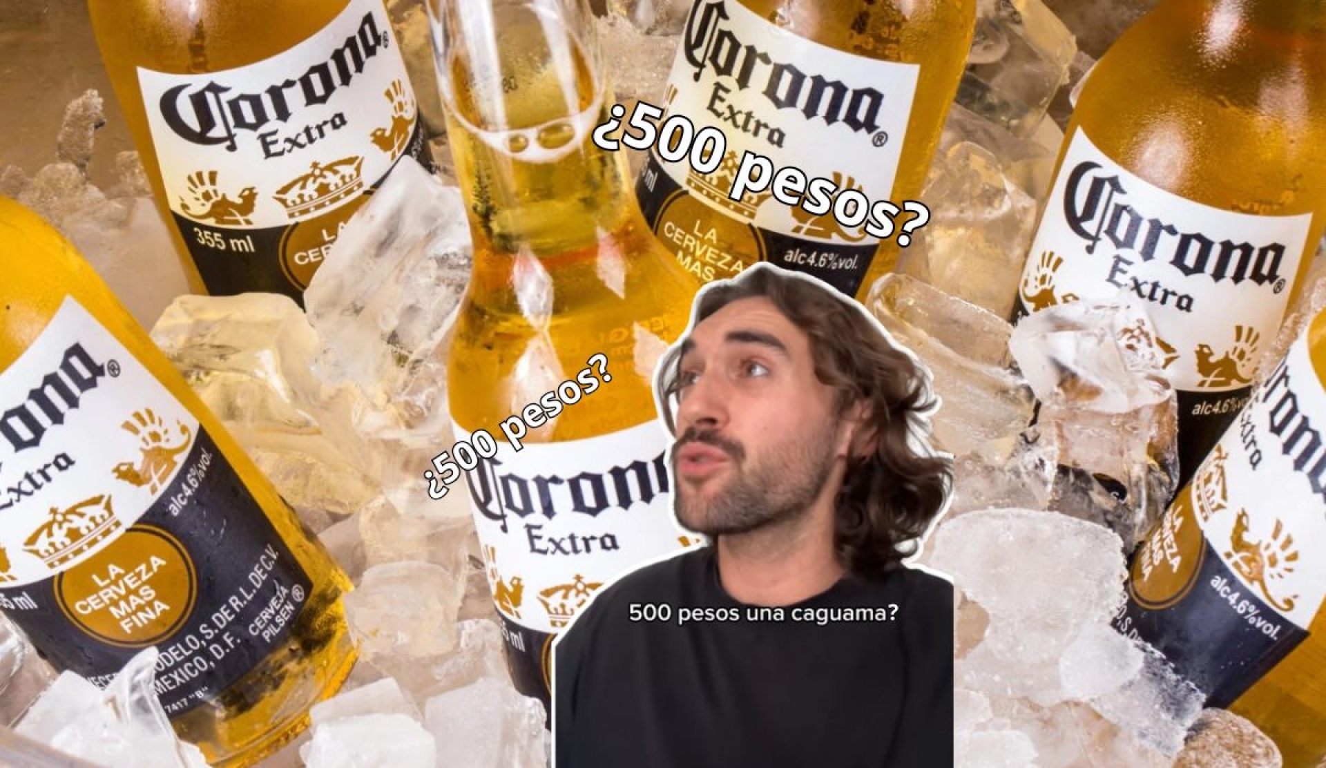 Alemán se vuelve viral tras pagar 500 pesos por una caguama mexicana: 'Me sentí pobre en mi propio país'