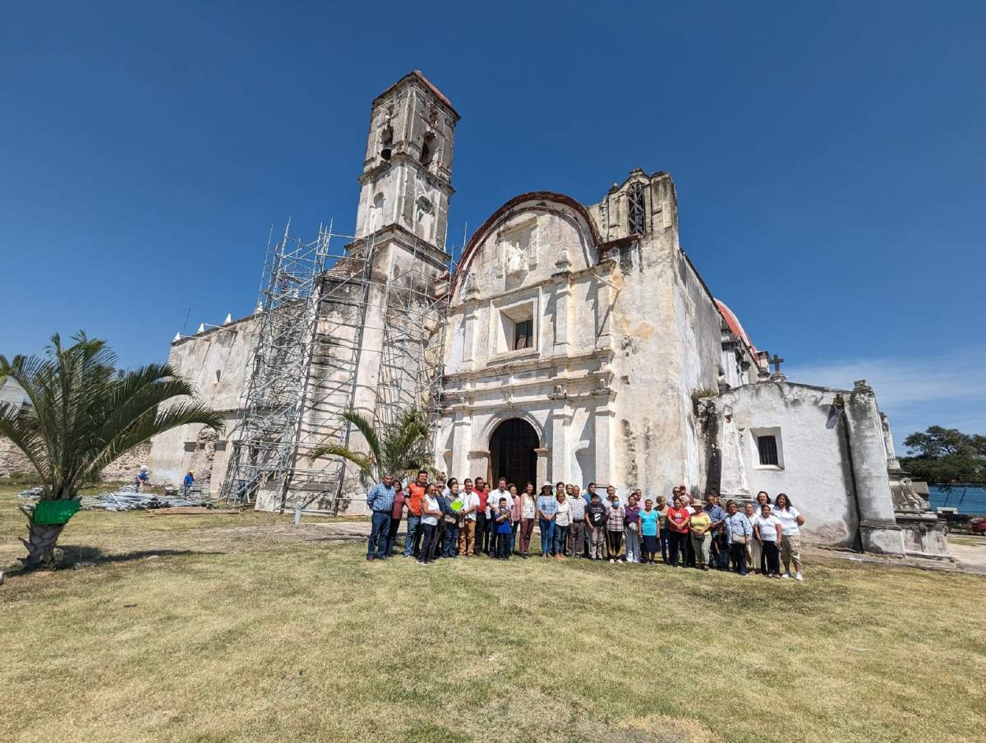 Inicia reconstrucción del exconvento de San Agustín de Jonacatepec