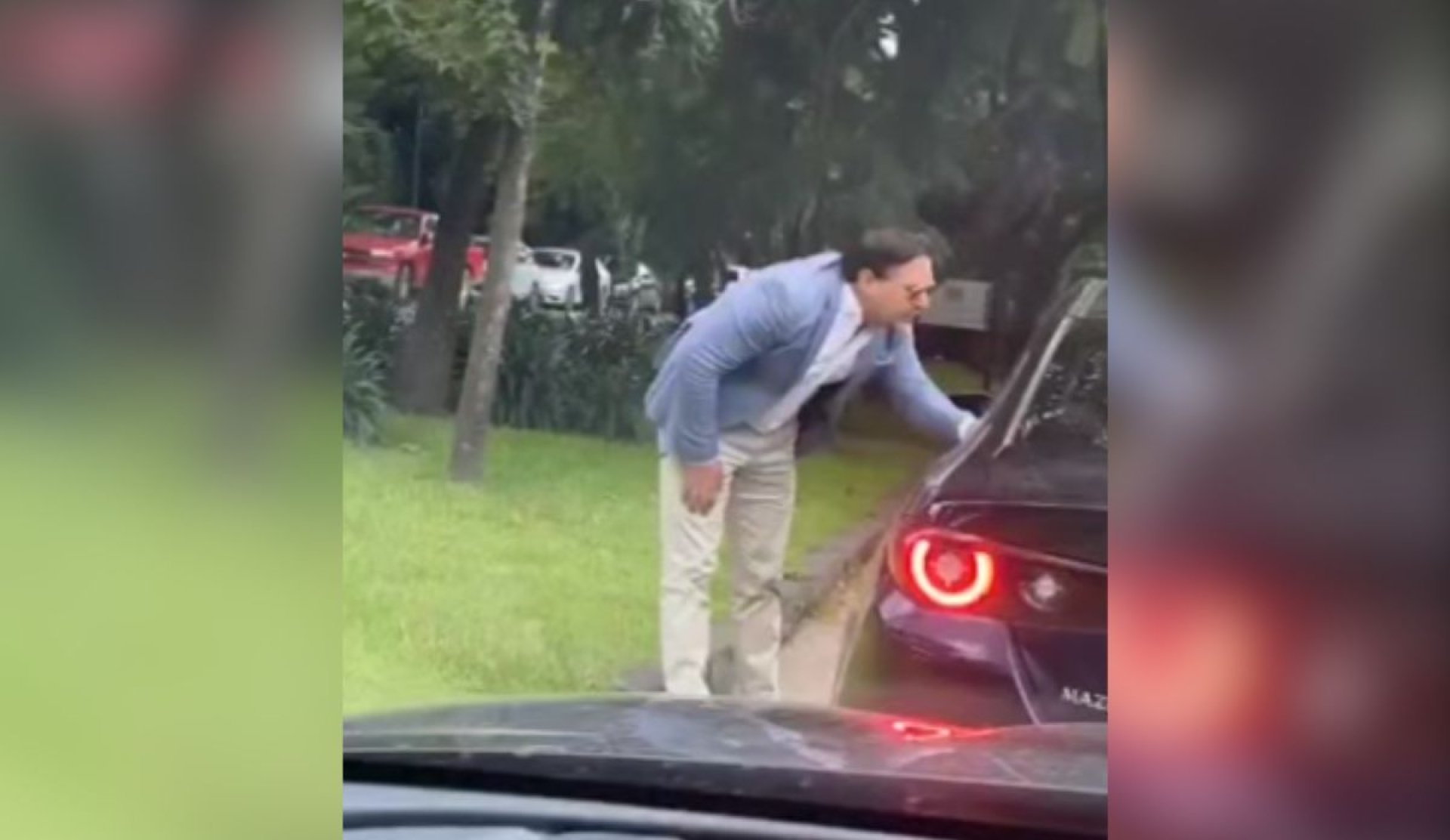 'Lord Bájate': conductor se viraliza tras altercado vial en Lomas de Chapultepec