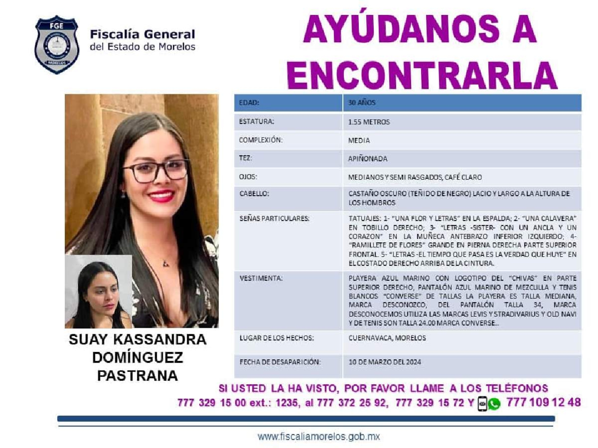Dos elementos de la FGR están desaparecidos