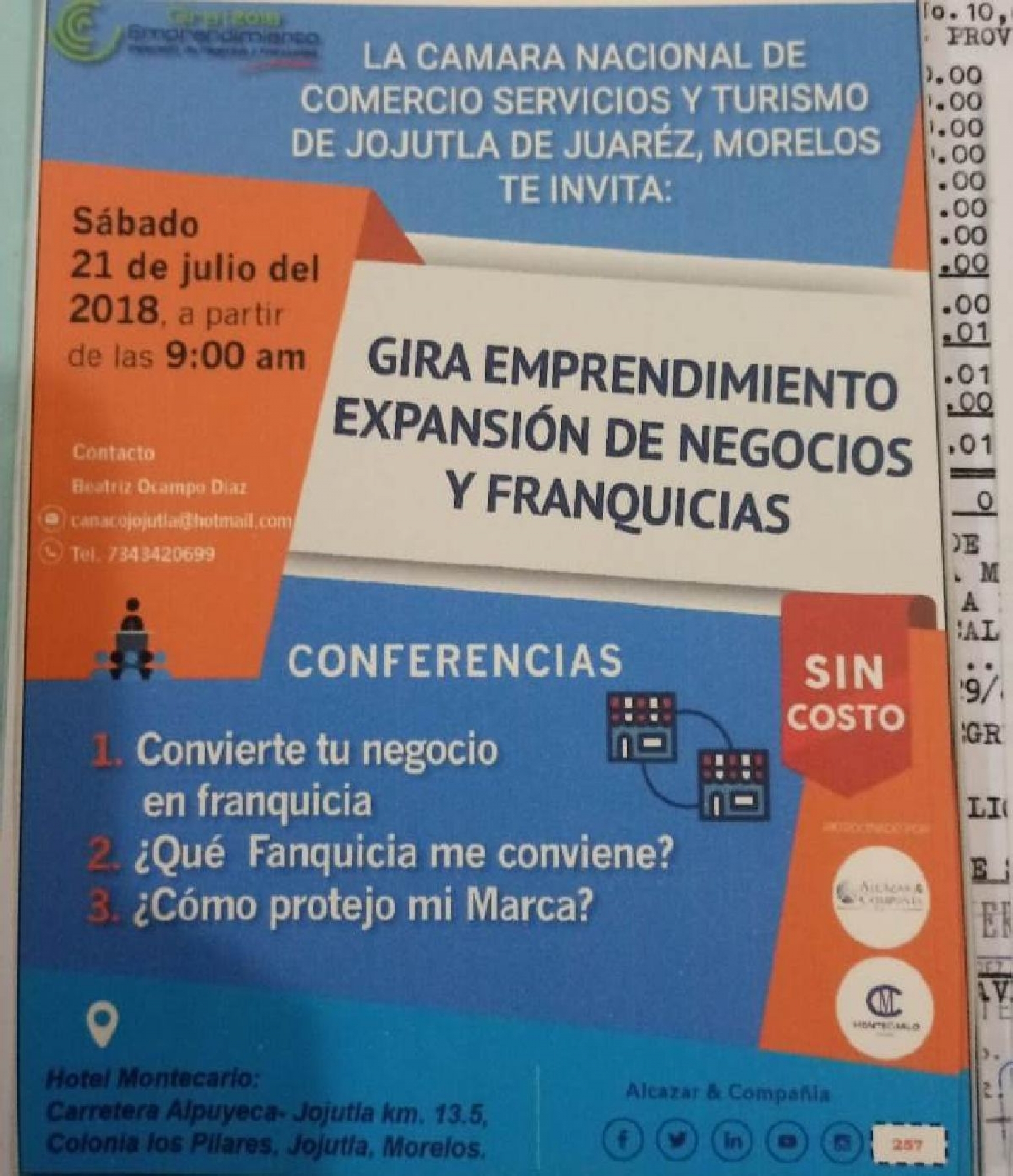 Anuncia Canaco feria de las franquicias