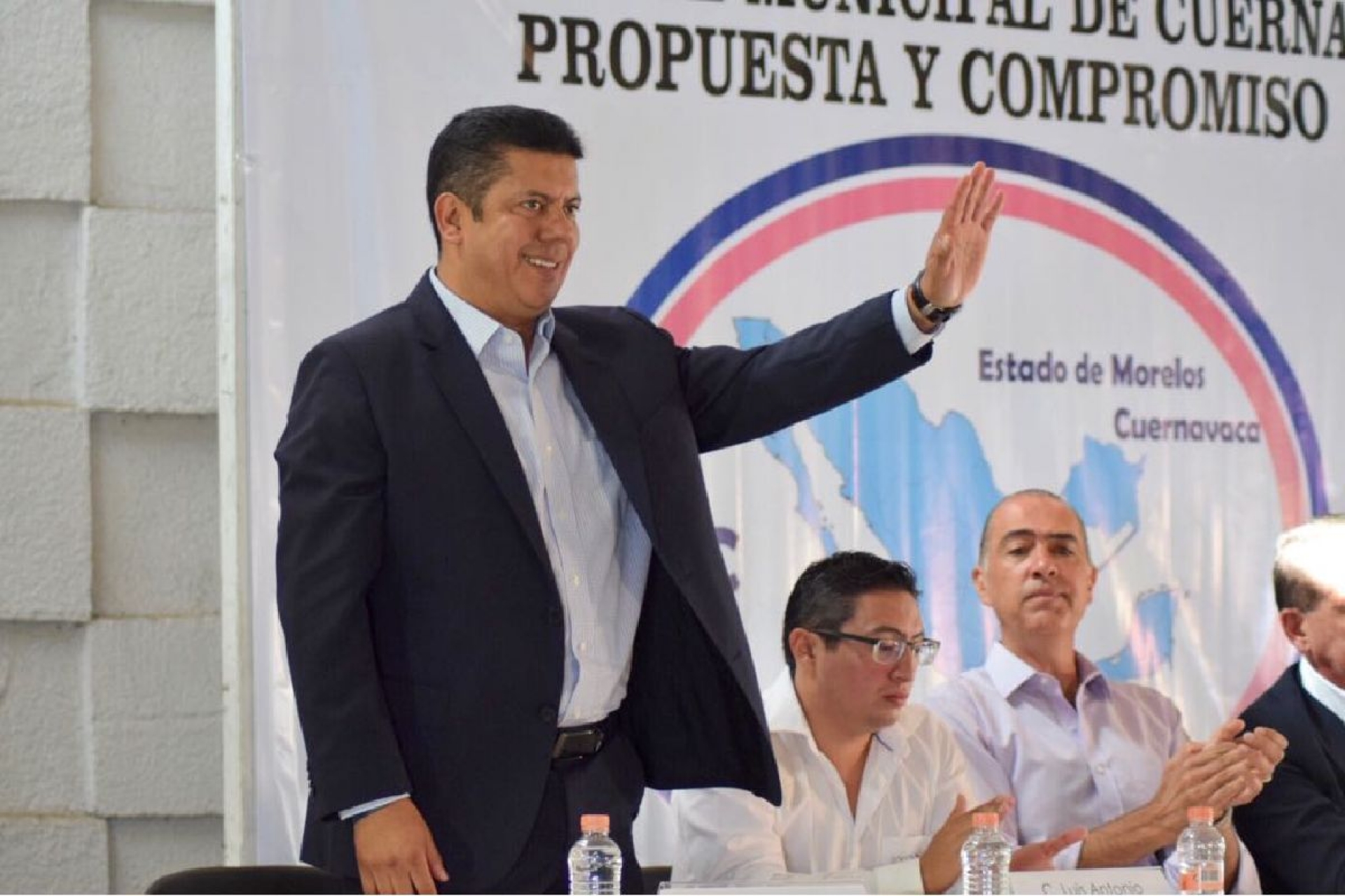 “Voy a recuperar la Policía de Cuernavaca”, reitera Javier Bolaños