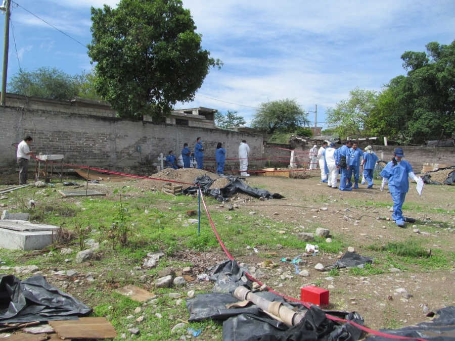 Reanudan actividad en la fosa de Jojutla