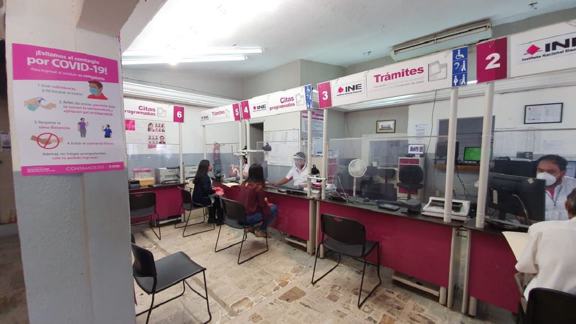 Atiende el INE hasta 170 usuarios al día en Cuautla