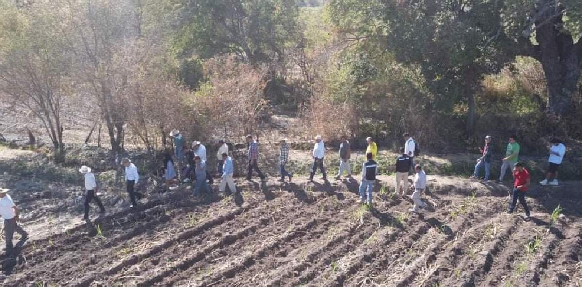 Rehabilitarán encasquillamiento de canal de riego en Miacatlán