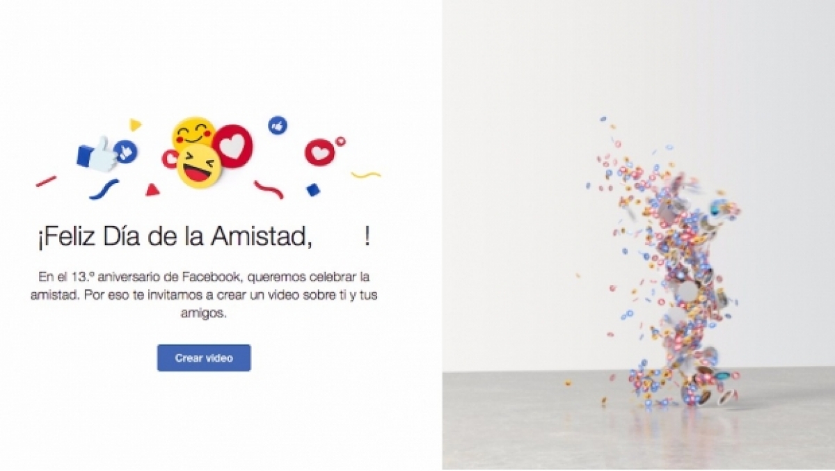 ¿Porqué Facebook celebra el Día de la Amistad hoy?