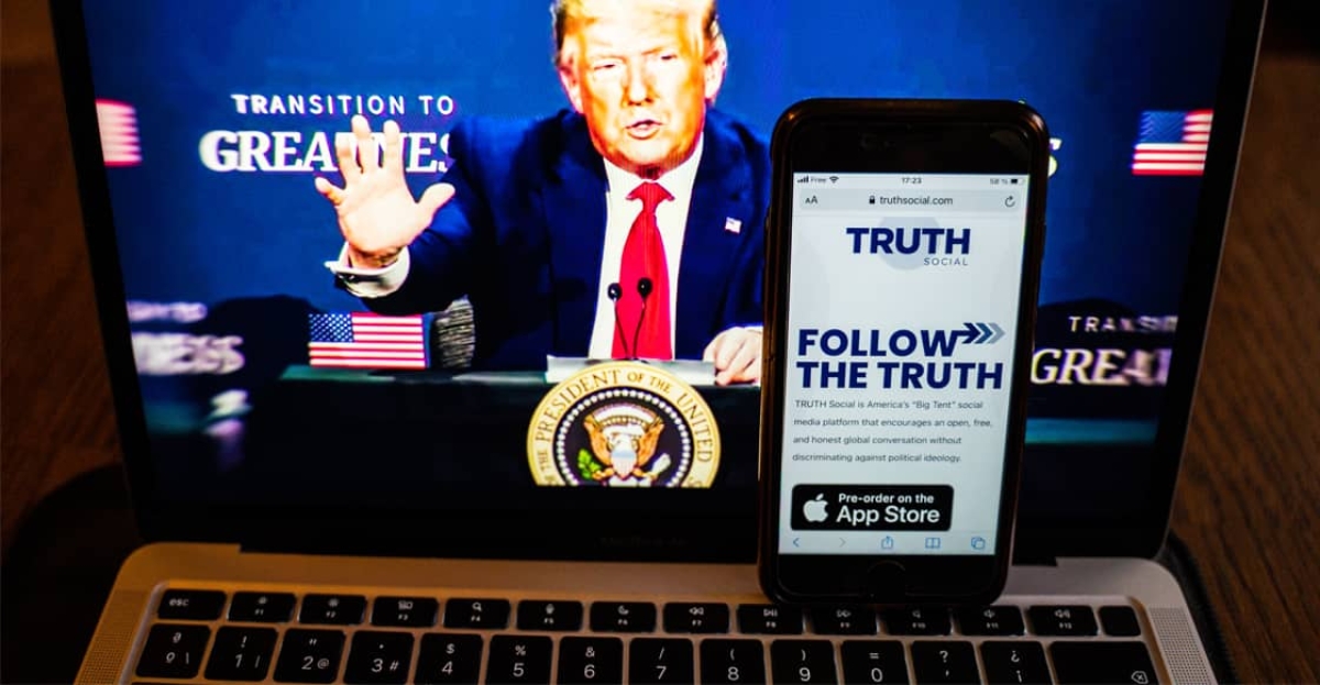 Hackean "TRUTH Social" app de Donald Trump