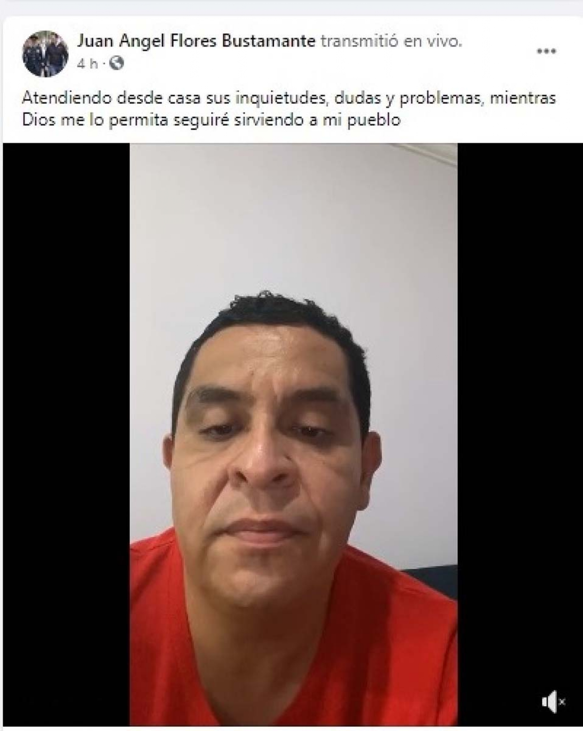 Asintomático, el covid-19 que padece el alcalde de Jojutla