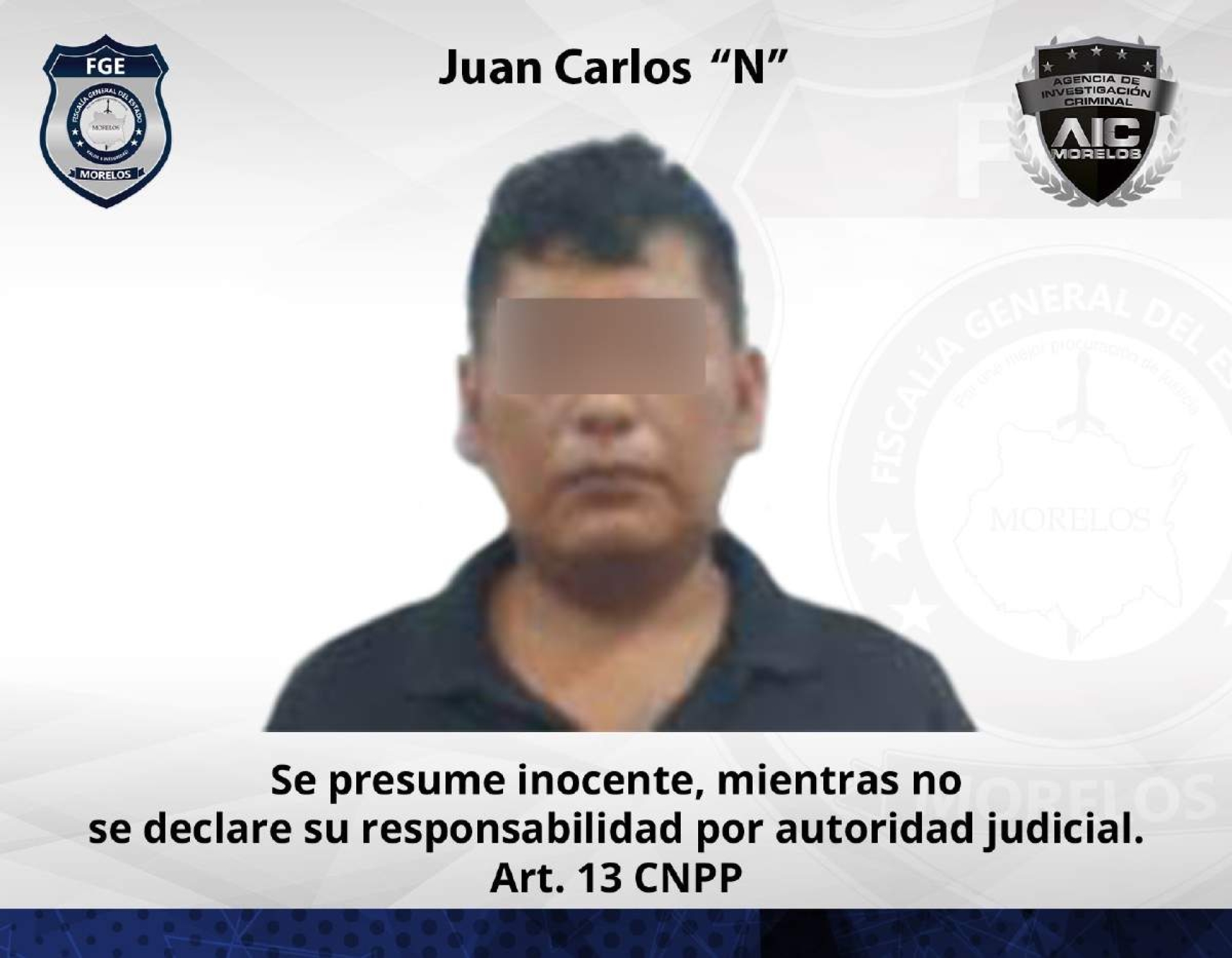 Capturan a individuo acusado de violación