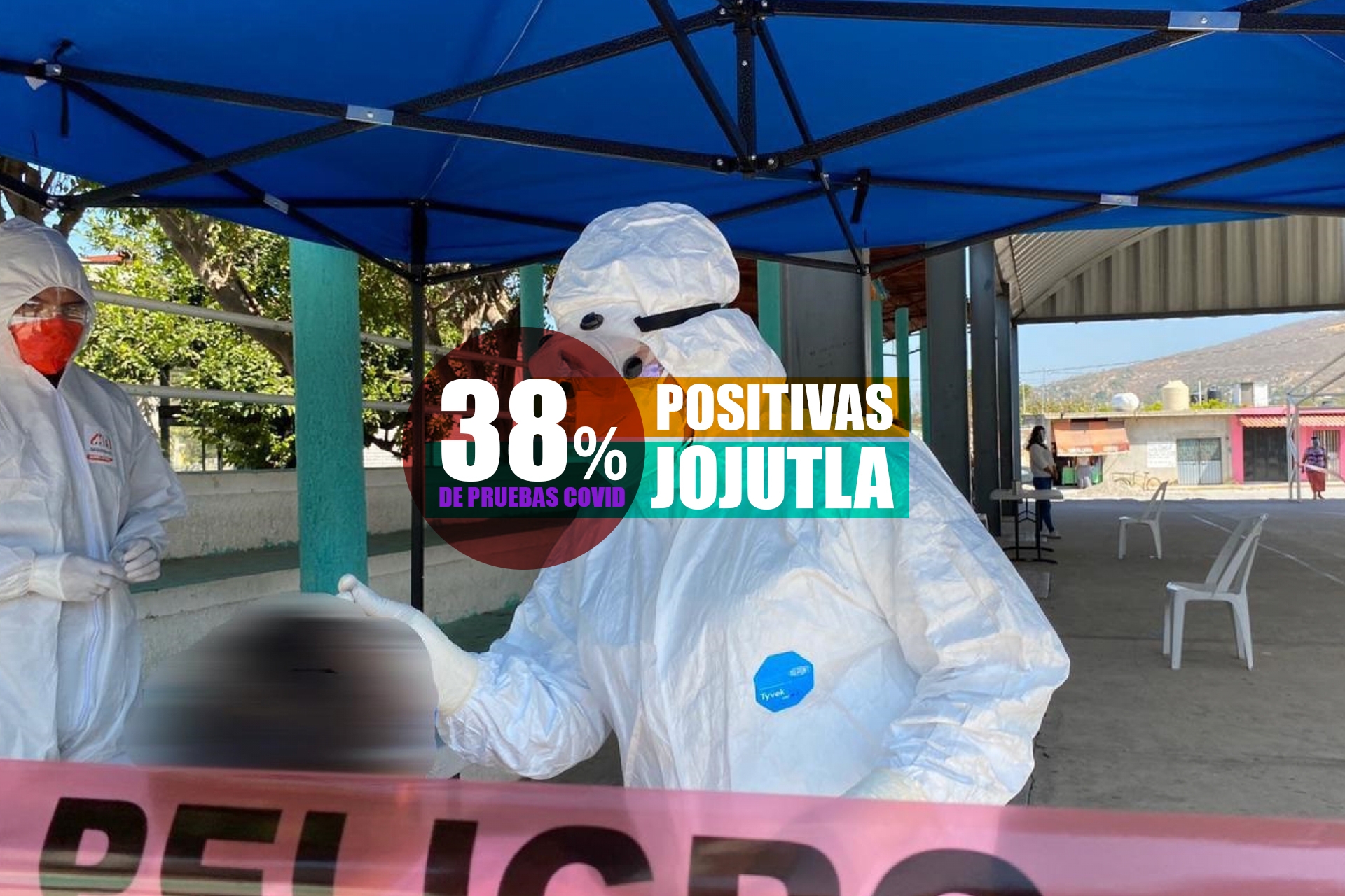 38% de pruebas covid, positivas en poblado de Jojutla