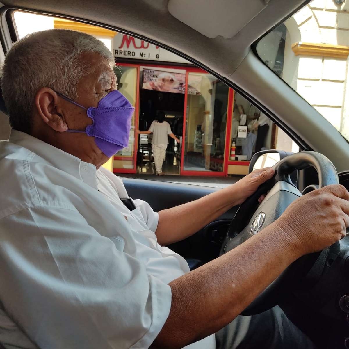 “Mi sueño siempre fue ser taxista”
