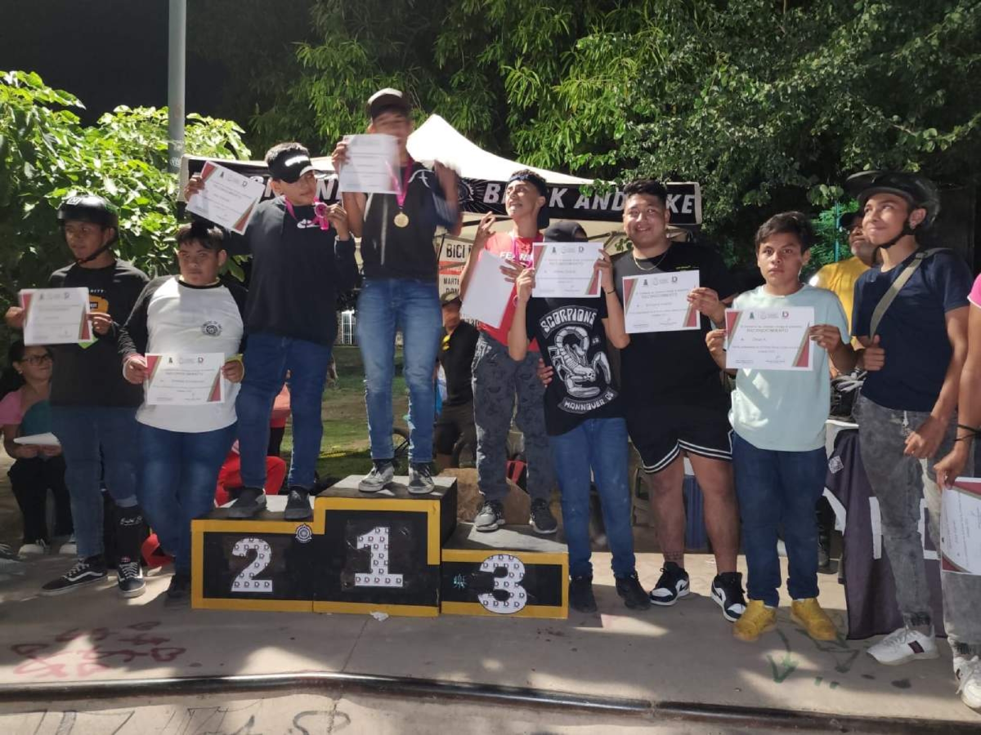 Saúl Rodríguez se adjudica el campeonato BMX Street Jiutepec por la Paz 2023