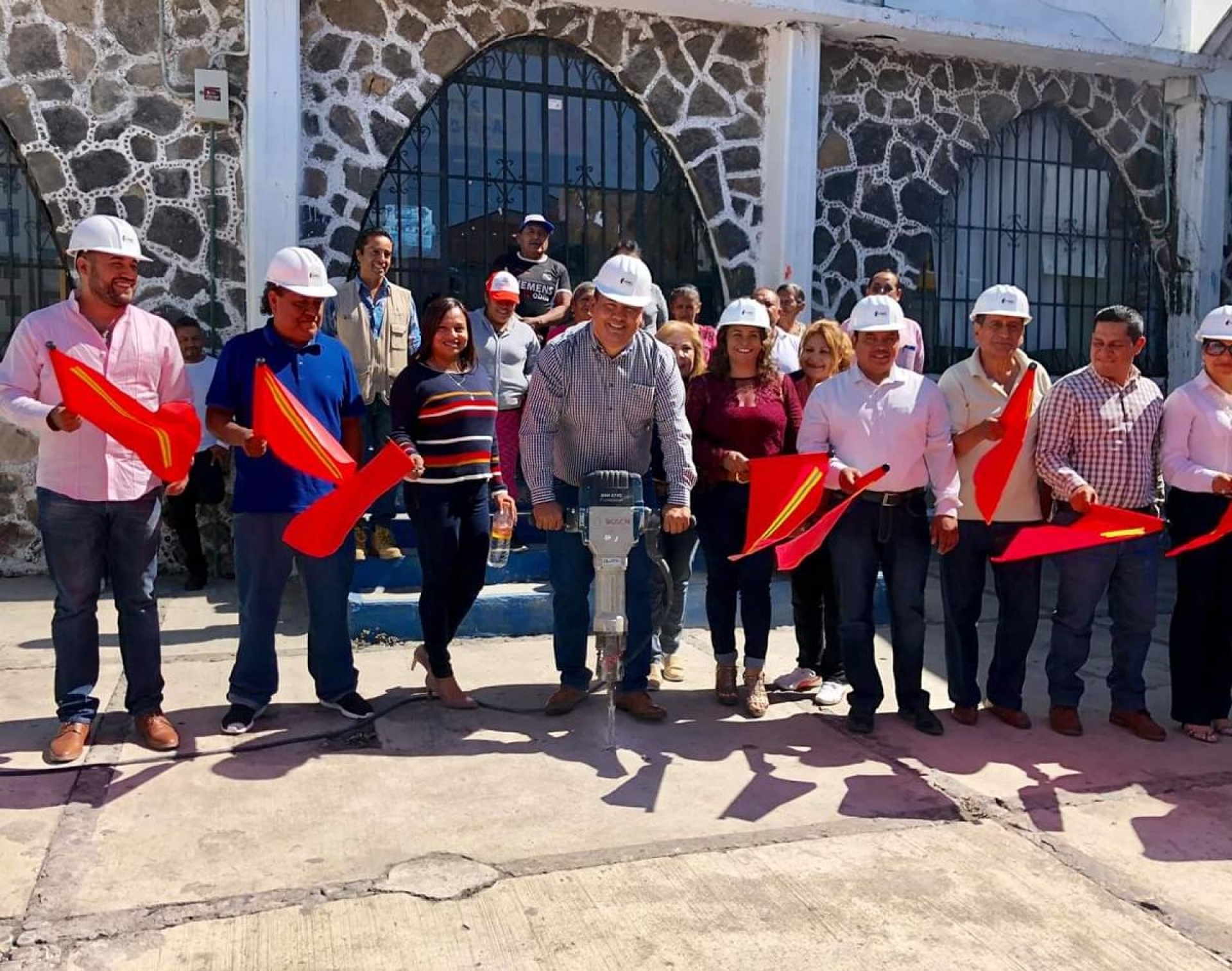 Ponen en marcha remodelación de la ayudantía de la colonia Juan Morales de Yecapixtla