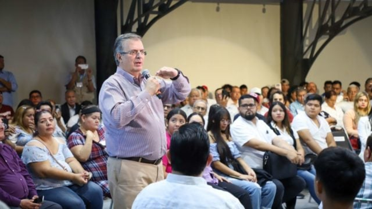 Marcelo Ebrard transparenta recorridos y cuestiona a Adán Augusto