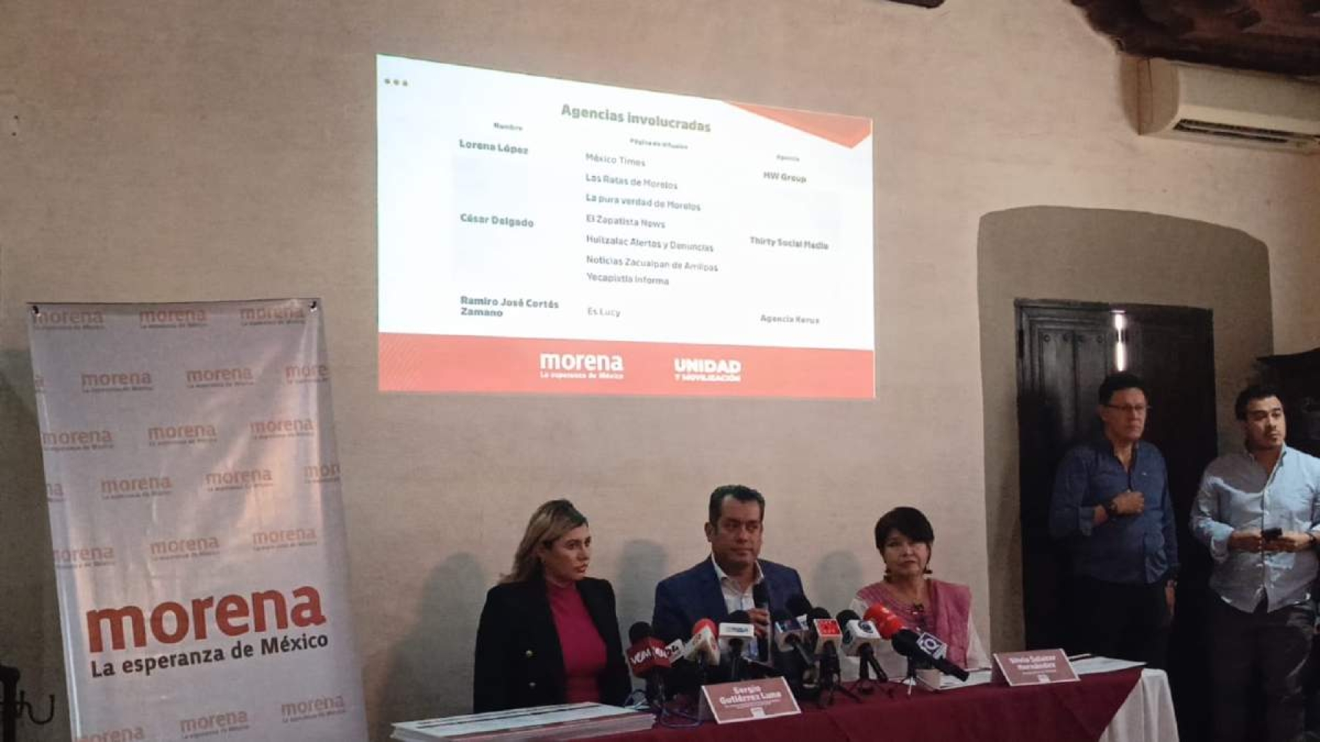 Morena denuncia a Lucía Meza por 'guerra sucia'