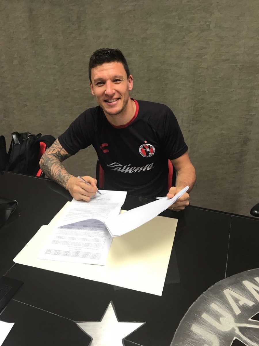 Damián Musto, nuevo jugador de Xolos de Tijuana