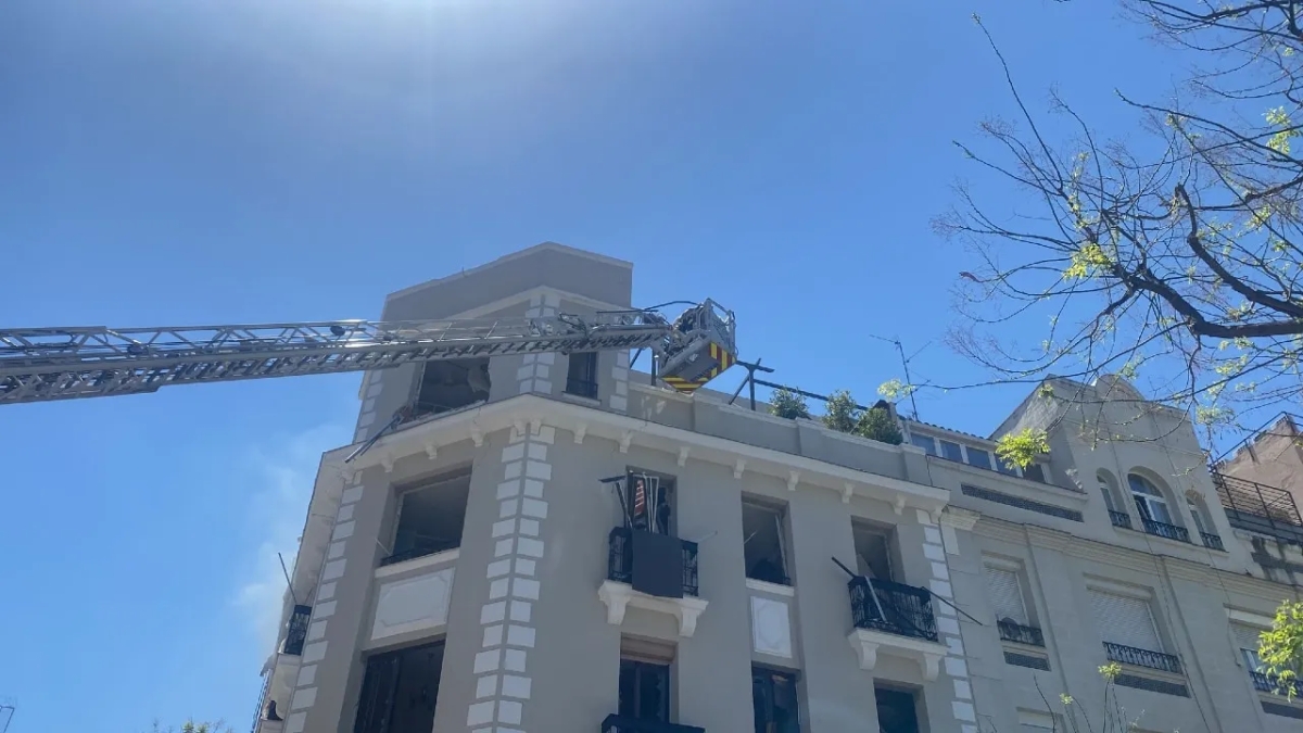 Explosión en edificio del barrio de Salamanca, en Madrid, España, deja 18 heridos
