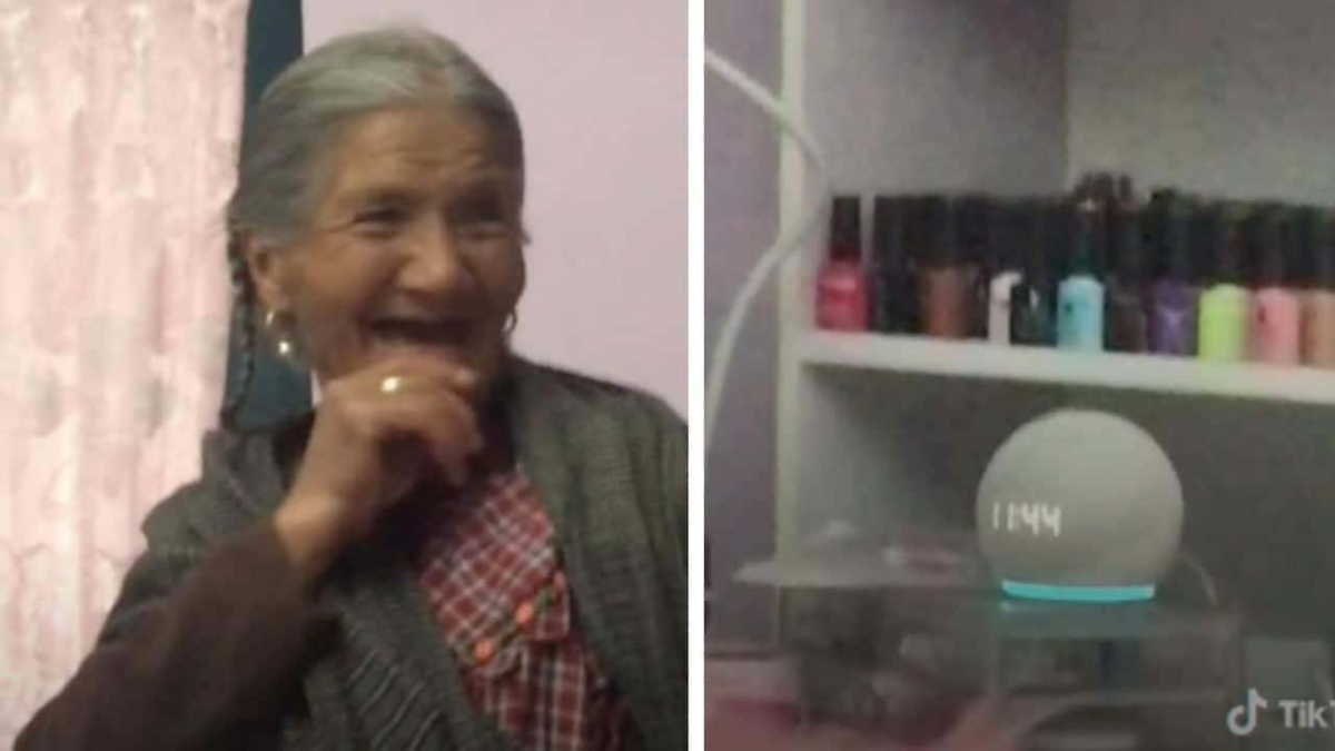 Abuelita pide a "Alexa, rezar el Santo Rosario"