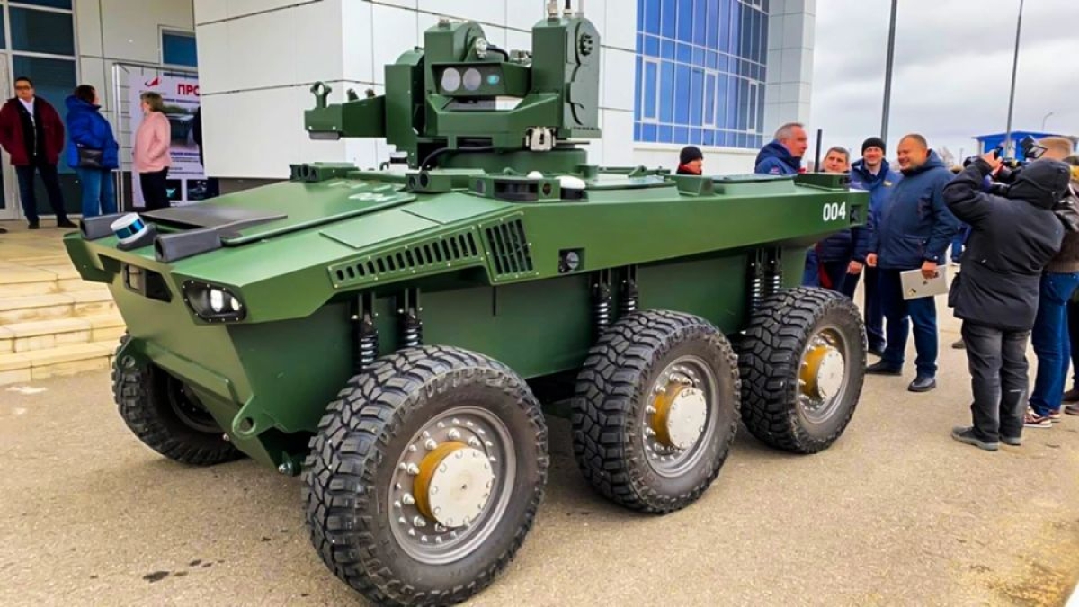'Marker', el robot de combate que Rusia usará contra los tanques que enviaran a Ucrania