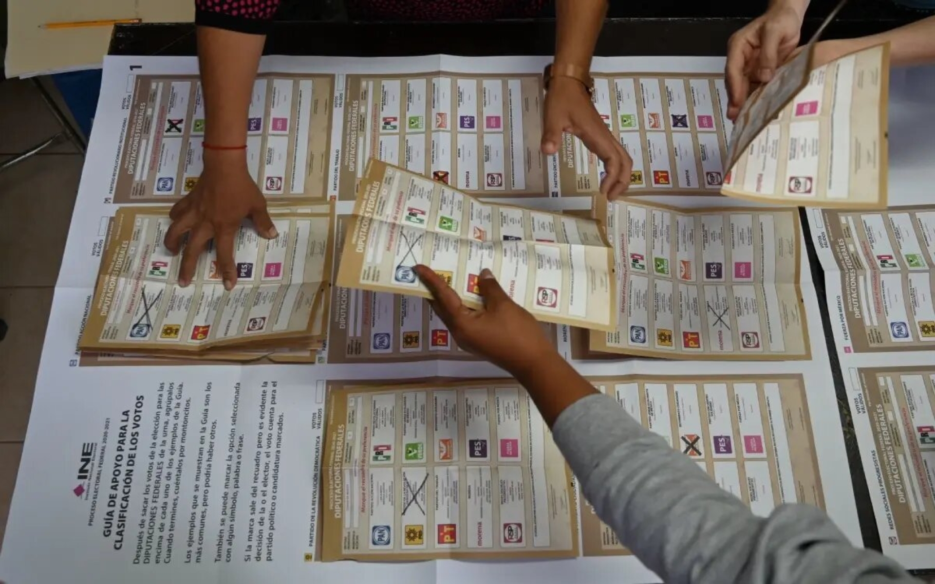 Así serán las boletas electorales para que sean 'infalsificables'