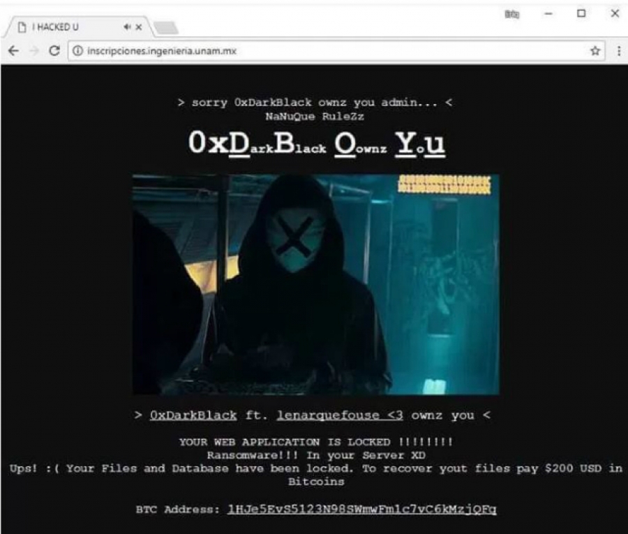 Hackean el sito de reinscripciones de la Facultad de Ingeniería de la UNAM