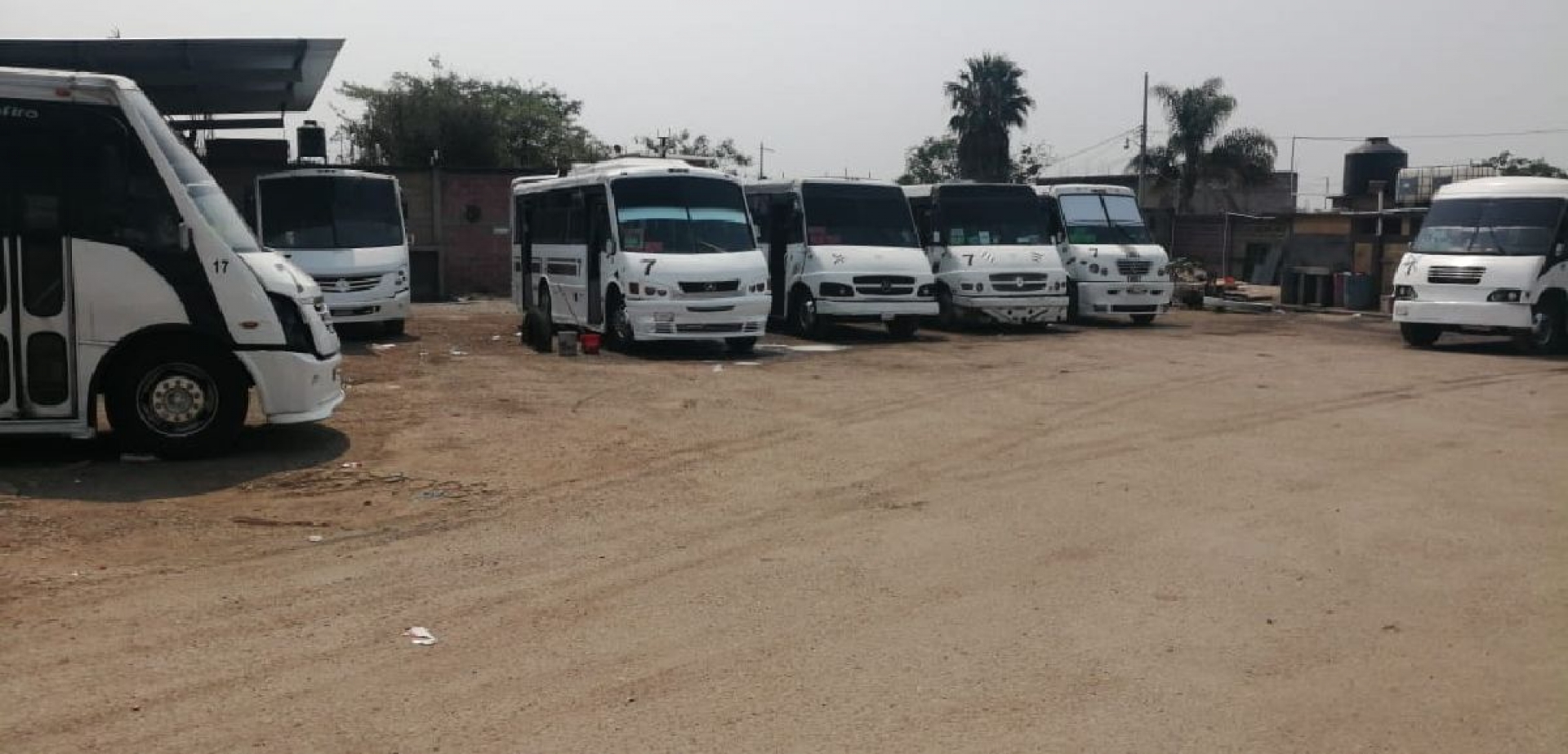 Más de la mitad del parque vehicular de la Ruta 7 está parado