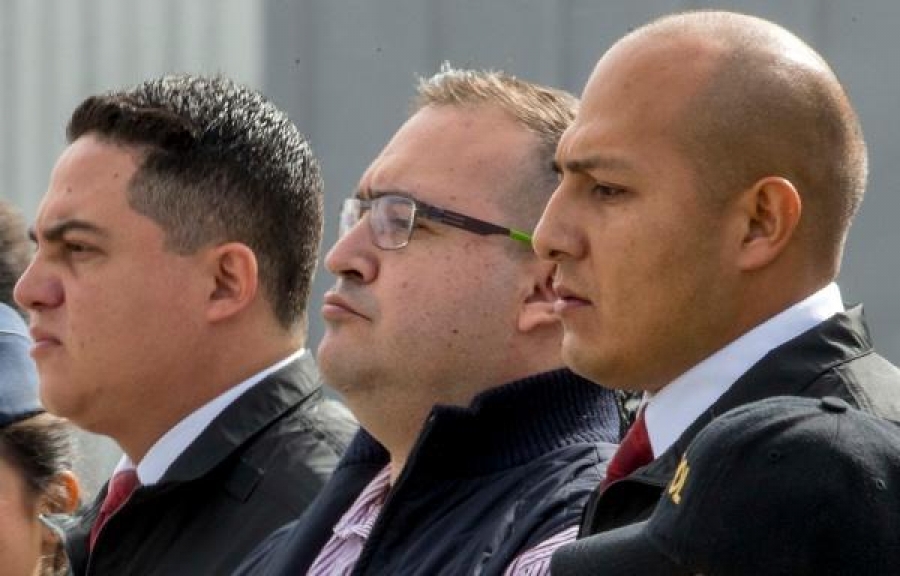 Javier Duarte asiste a su segunda audiencia en el Reclusorio Norte