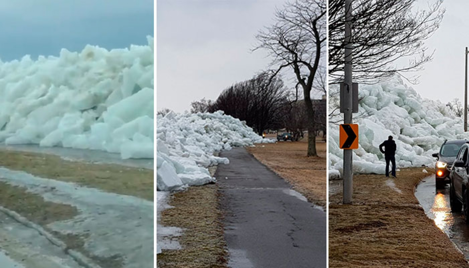 VIDEO: Destapan impactante grabación de tsunami de hielo que alarma a Estados Unidos