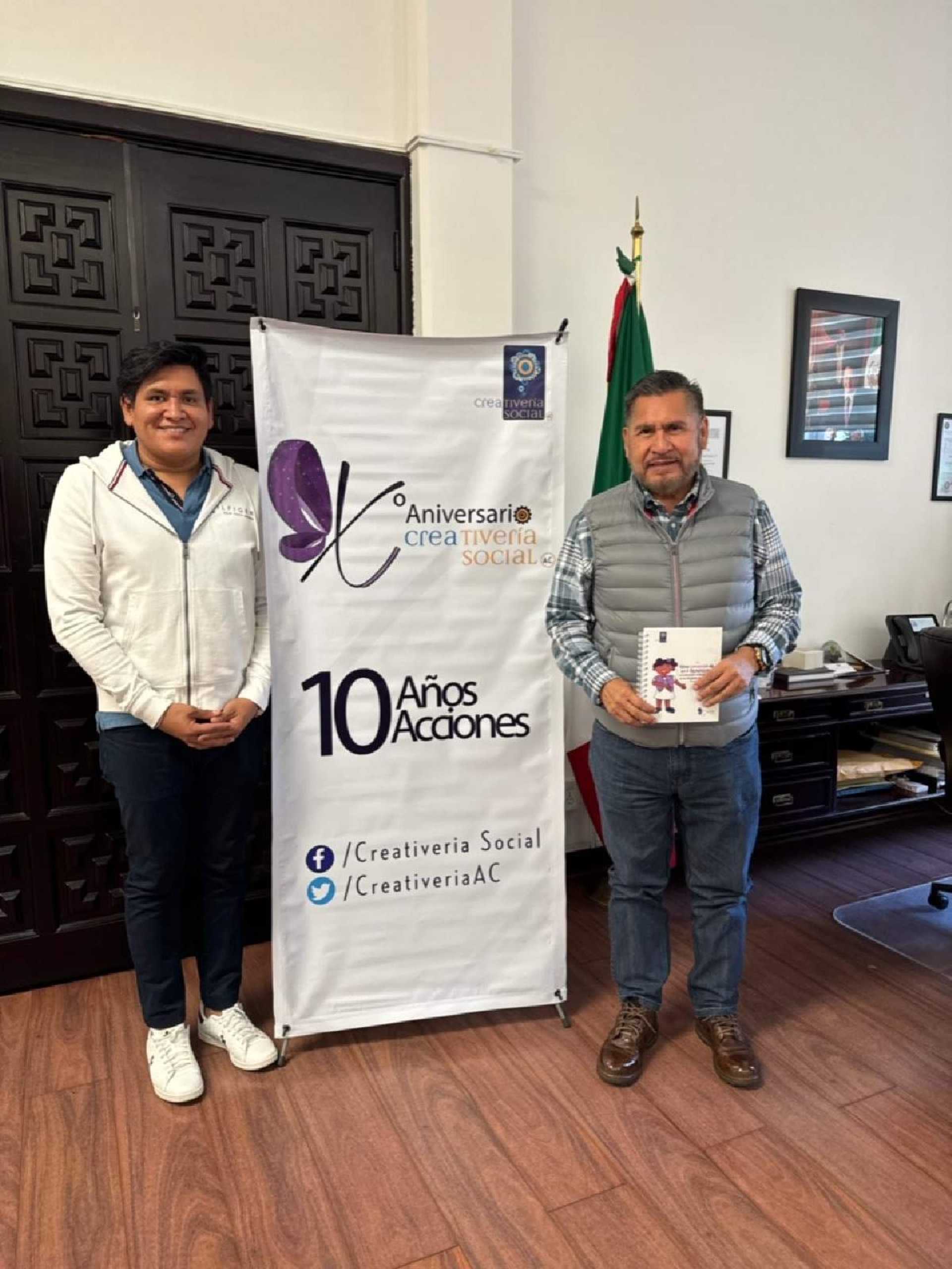 Reconoce la asociación civil 'creativería social' al Ejecutivo estatal