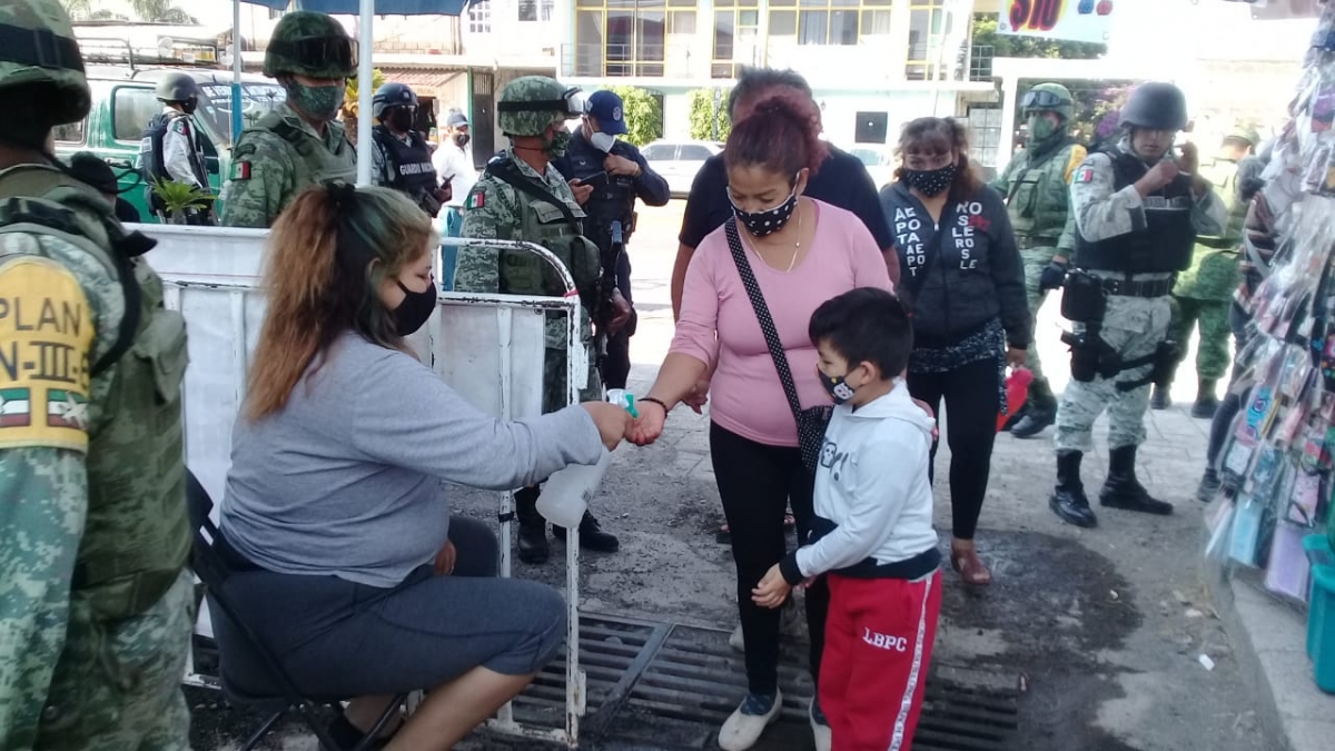 Supervisa 'Convoy, unidos por Morelos' que ciudadanos porten el escudo de la salud