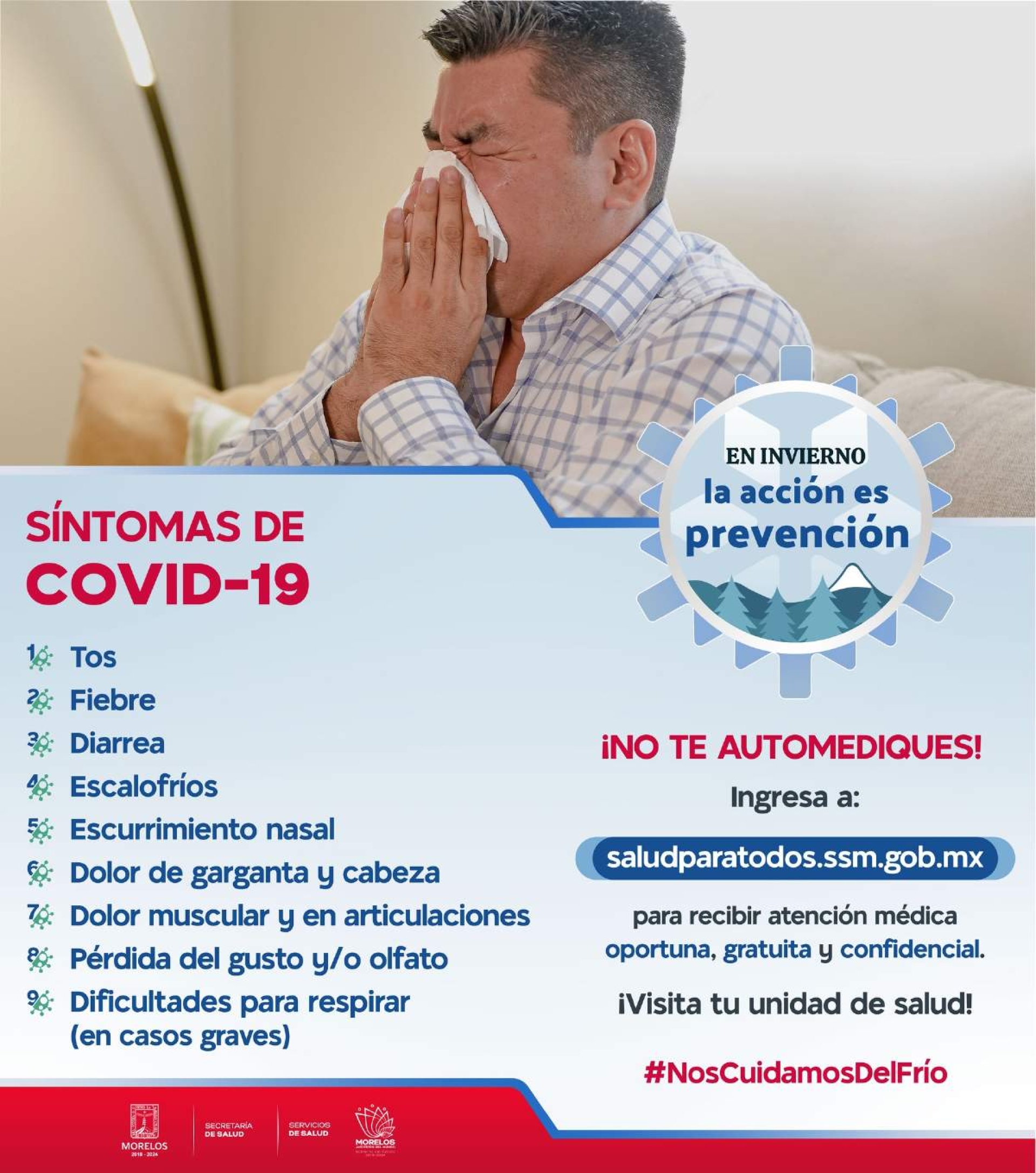 Morelos, preparado ante eventual repunte de covid-19: SS