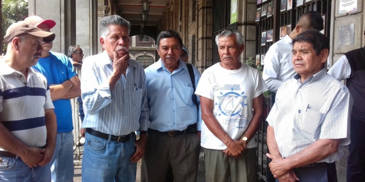 Demandan jubilados del SAPAC intervención de la Secretaría del Trabajo para conciliar