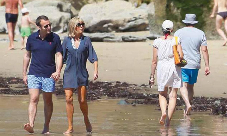 Macron denuncia a paparazzi por “acoso” en sus vacaciones