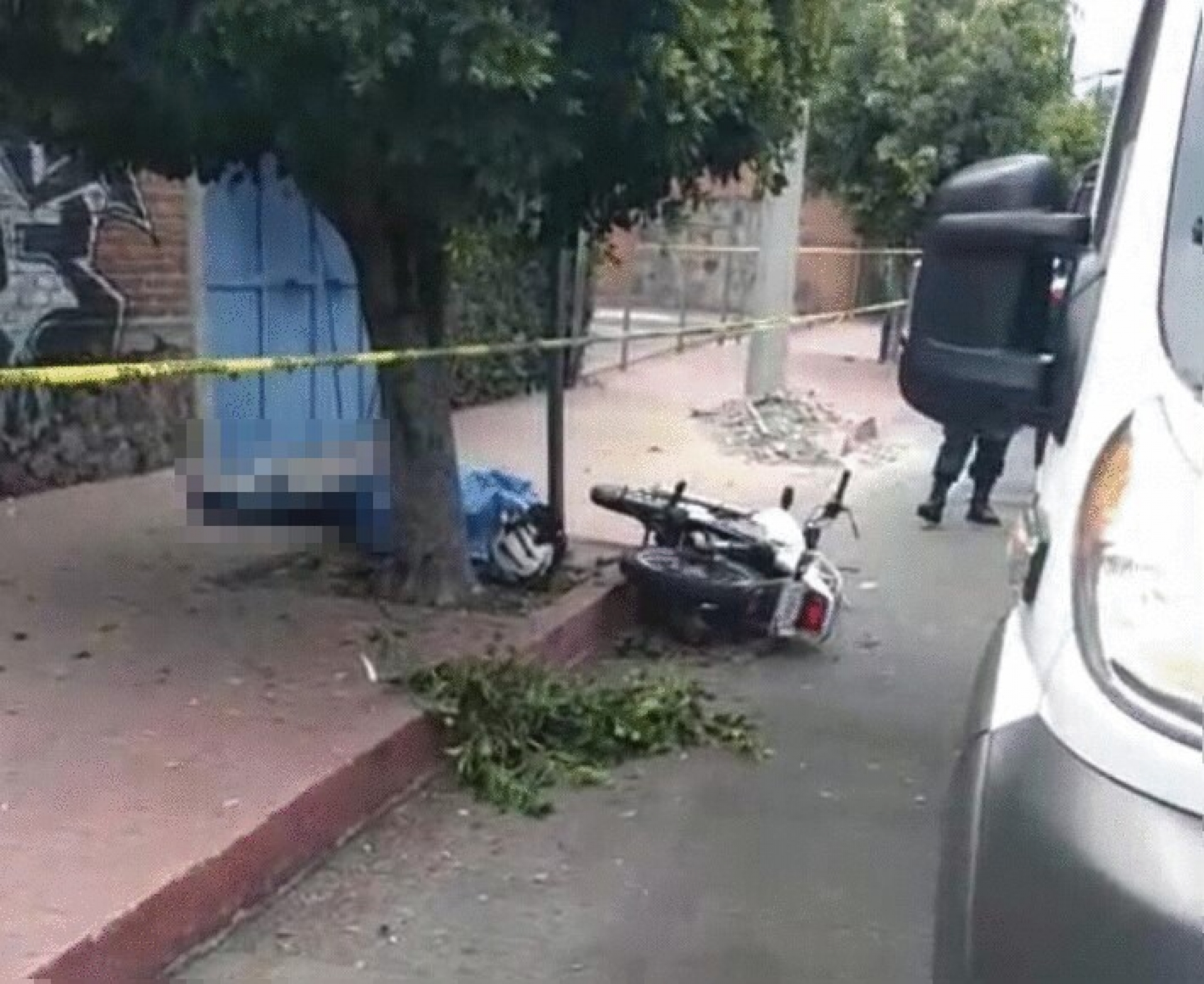Fallece motociclista tras accidente en la avenida Morelos, en Cuernavaca