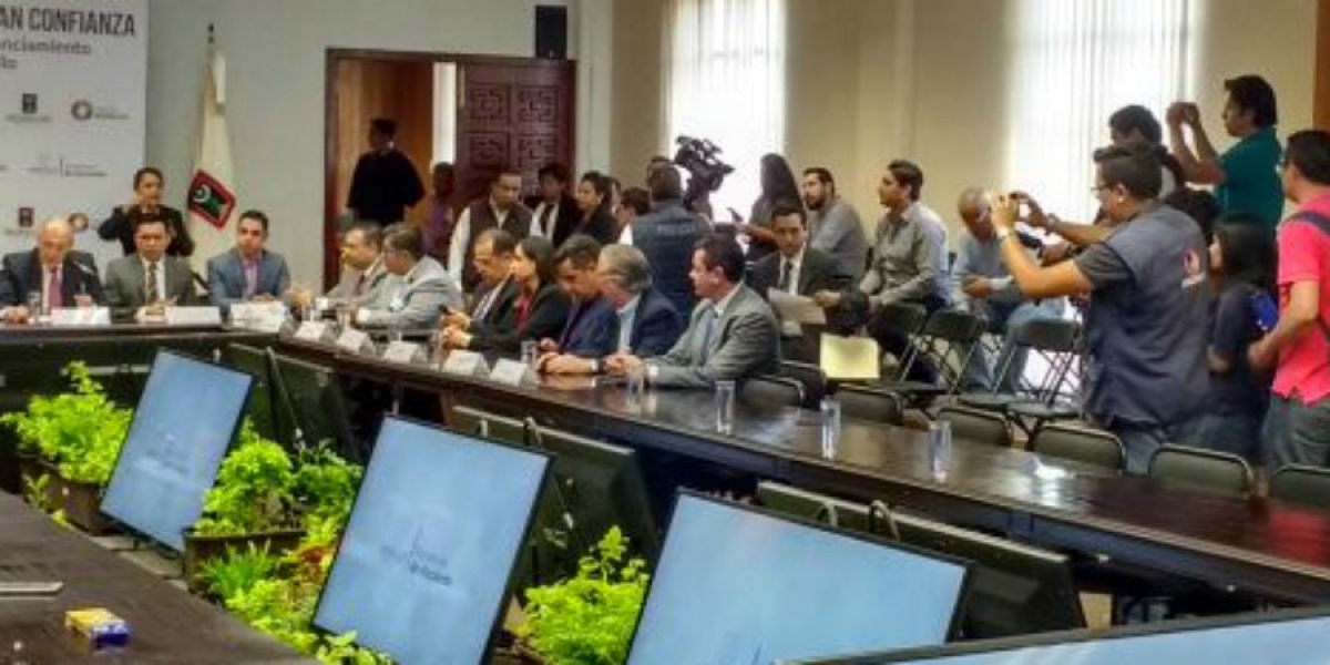 Presentan resultados del proceso de contratación de financiamiento 2017