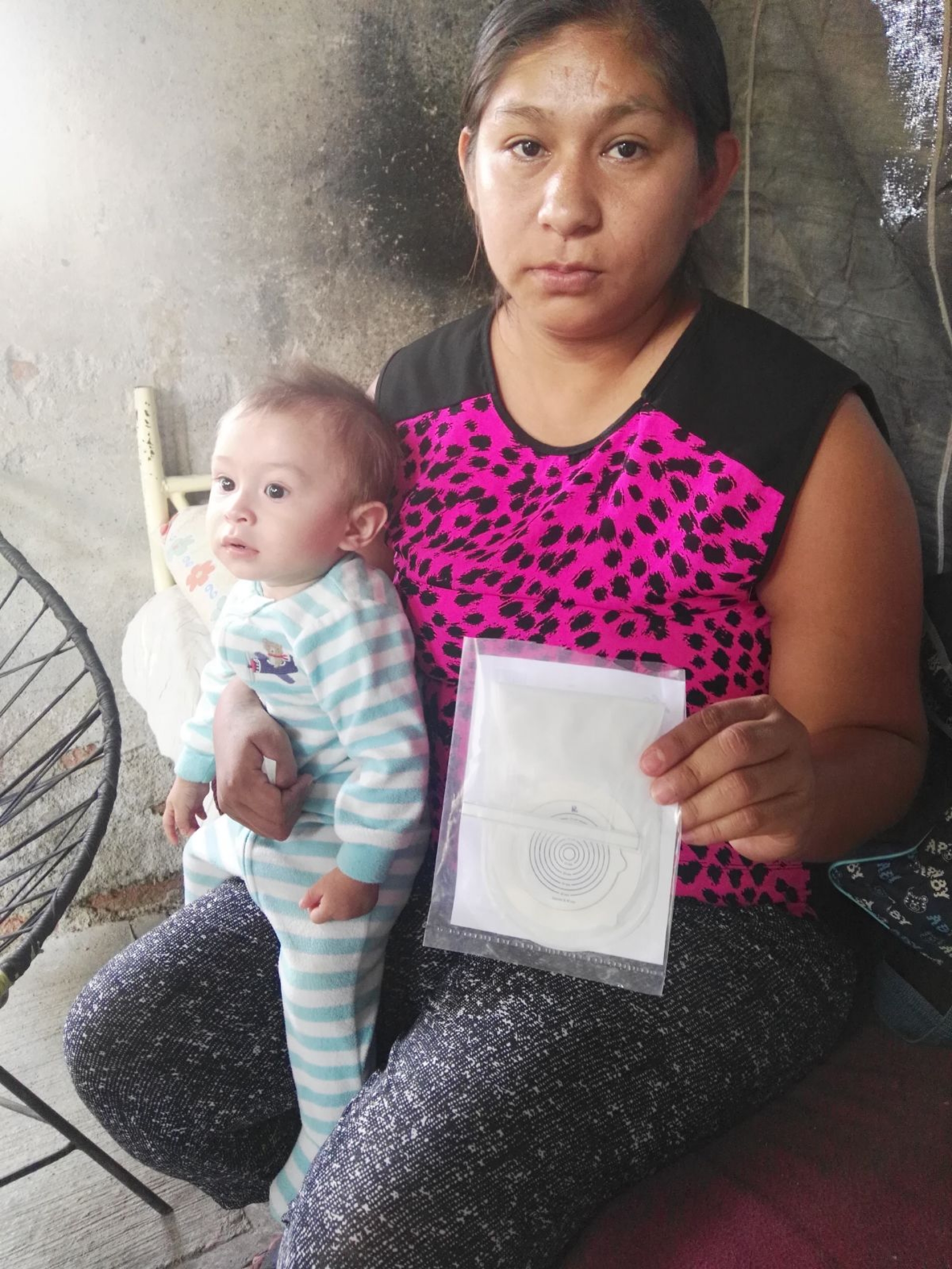 Vecina de Jojutla pide ayuda para operar a su hijo recién nacido