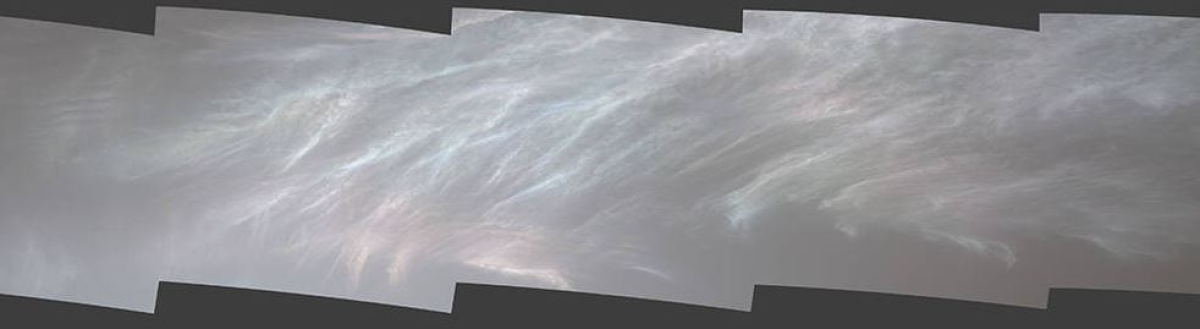 Así es el cielo de Marte: Curiosity capta el movimiento de las nubes