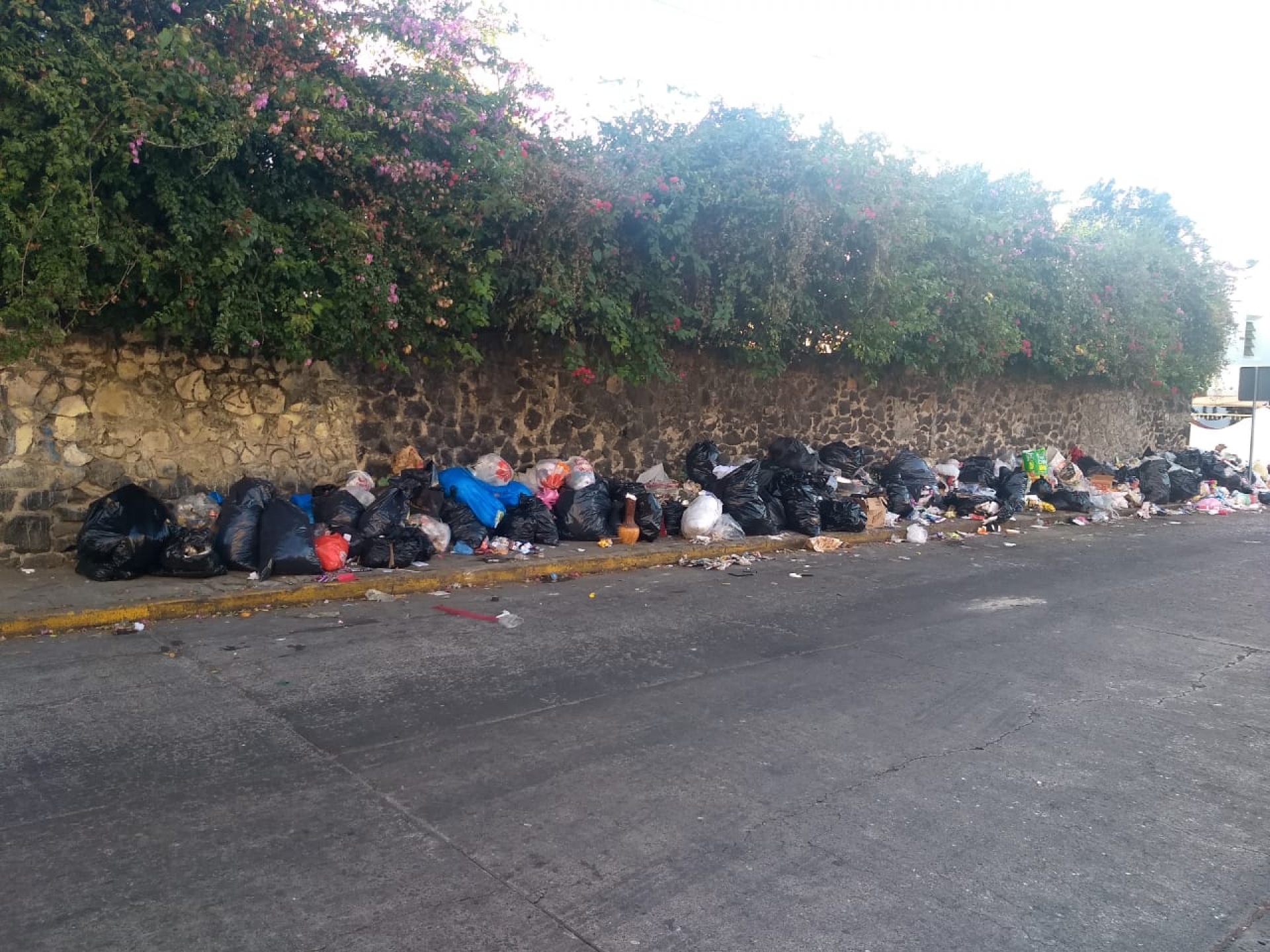 Basura se acumula en calles de Cuernavaca