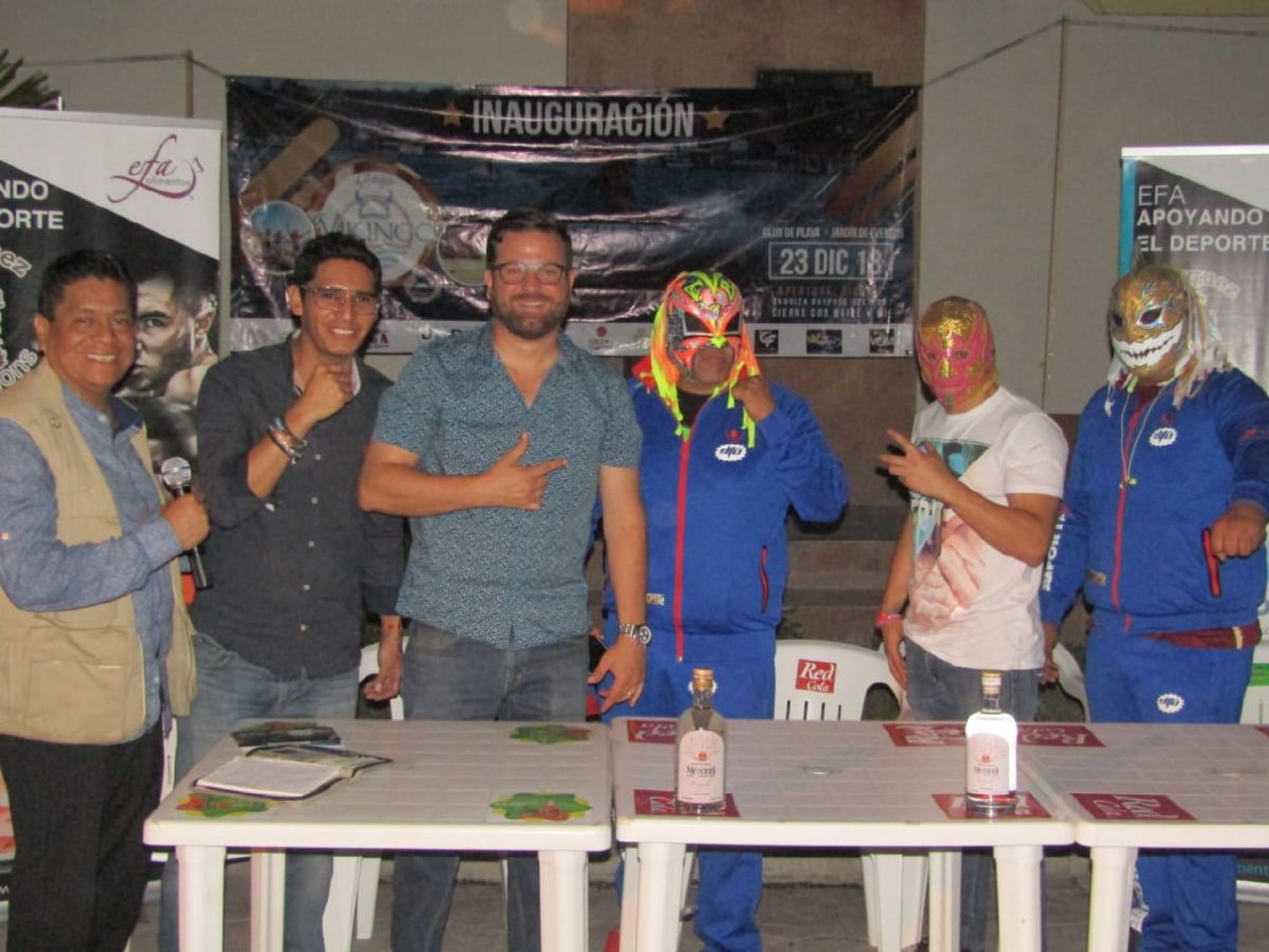 Hoy, gran cartel de boxeo y lucha libre en Playa Vikingo