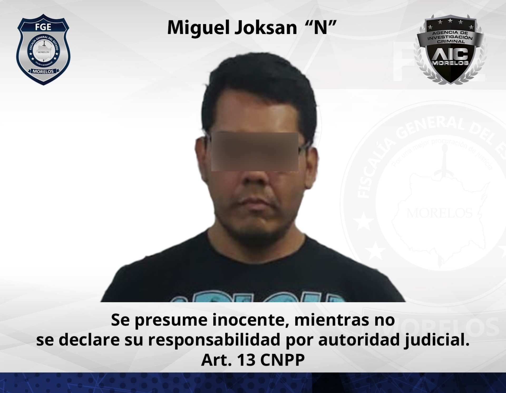 Ejecuta AIC orden de aprehensión contra profesor de secundaria 'EGA' de Zacatepec