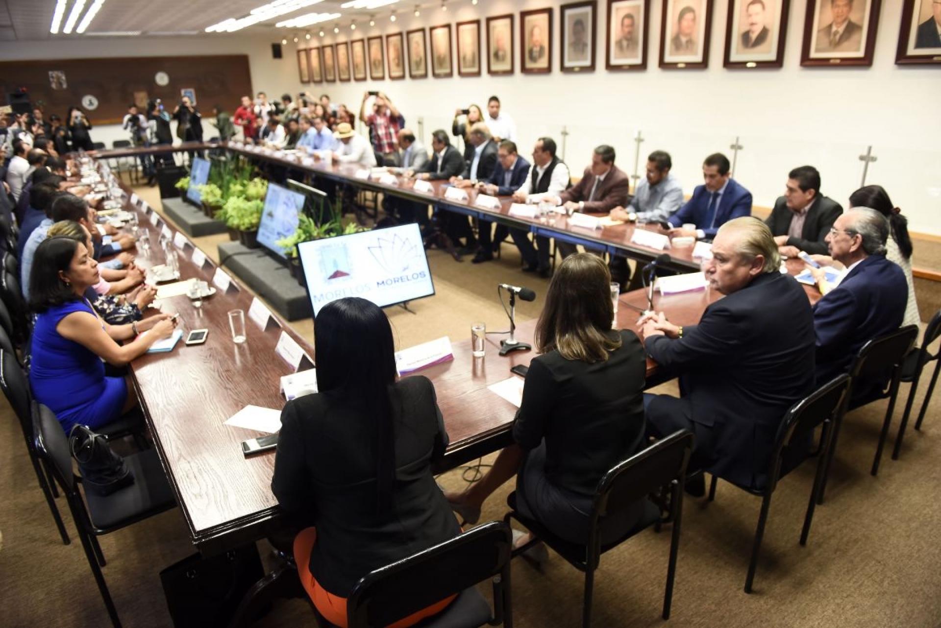 Mantienen coordinación para garantizar gobernabilidad en Morelos