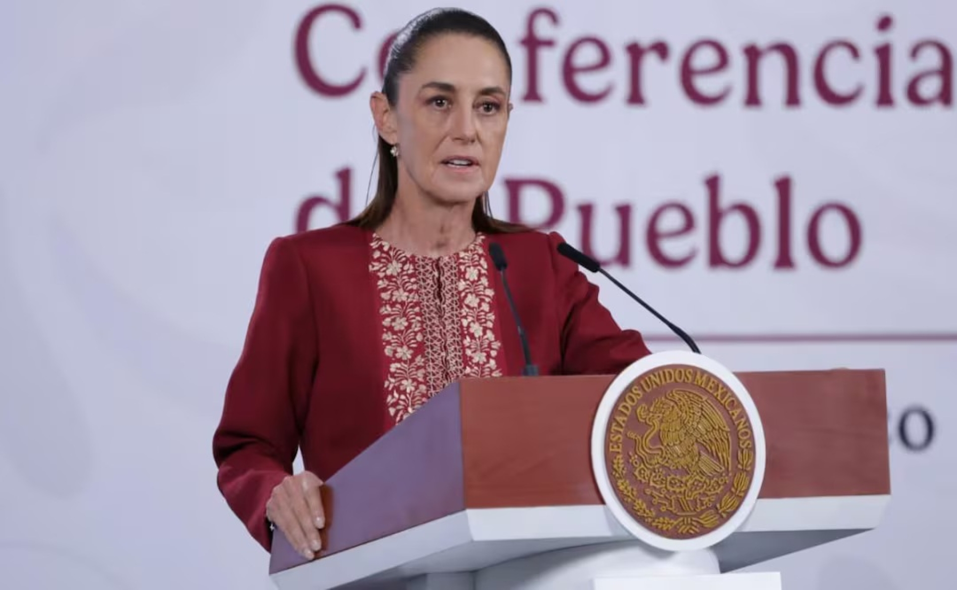 Sheinbaum señala que bloqueos de agricultores y transportistas fueron pocos